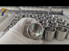 Yüksek Sıcaklık 2000°C Vakum Kaplama Endüstrisi için Tungsten Çakma Tungsten Cup