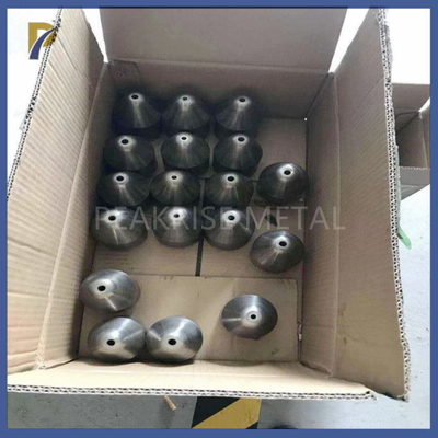 Funnel Type Tungsten Products Tungsten Iridium Alloy Orifice Tungsten Parts In High Temperature Quartz Glass Furnace